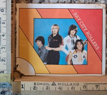 Vintage sticker Bay City Rollers popband beroemdheden  beschikbaar voor biedingen