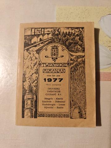 Twentsche Almanak voor het jaar 1977 beschikbaar voor biedingen