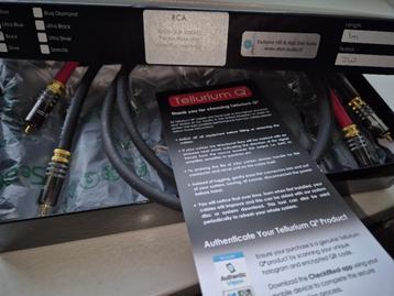 Tellurium Q Black RCA interlinks ZGAN beschikbaar voor biedingen