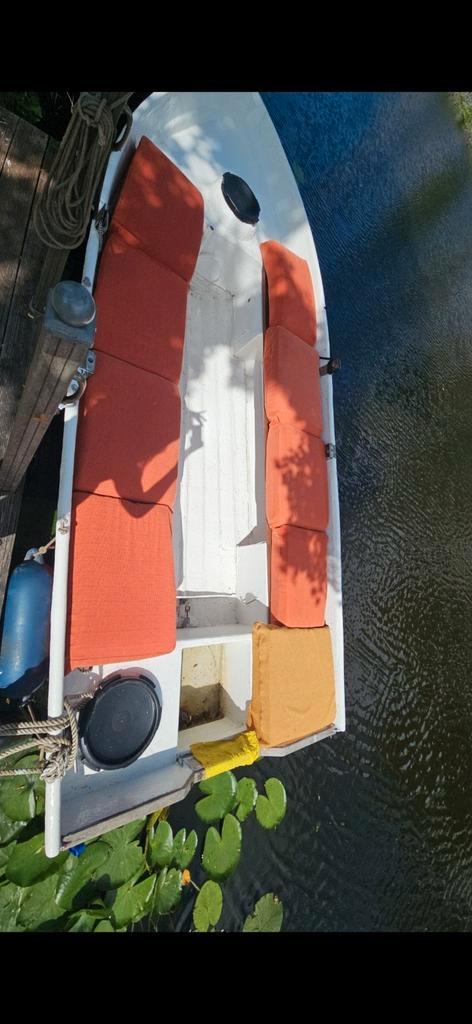 Sloep boot 5 meter (500), Watersport en Boten, Motorboten en Motorjachten, Zo goed als nieuw, Polyester, Tot 6 meter, Ophalen