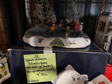 Kerstdorp kermis huisjes poppetjes enz Lemax intratuin enz beschikbaar voor biedingen