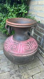Grote pot met ringen – sober en opvallend, Ophalen, Gebruikt, Overige kleuren, 50 tot 75 cm