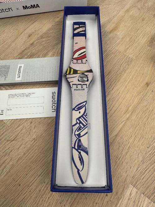 Swatch horloge (MoMA collectie, 'Girl by Roy Liechtenstein'), Sieraden, Tassen en Uiterlijk, Horloges | Dames, Nieuw, Polshorloge