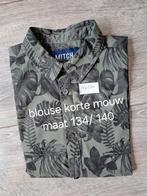 jongens blouse maat 134/ 140, Kinderen en Baby's, Kinderkleding | Maat 140, Jongen, Zo goed als nieuw, Overhemd of Blouse, Ophalen