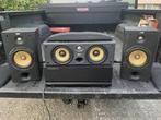 B&W centerspeaker CC6 serie 2 met stofkap, Ophalen, Zo goed als nieuw, 120 watt of meer, Center speaker