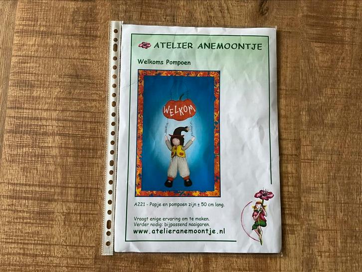 Patronen Atelier Annemoontje, Hobby en Vrije tijd, Vilt, Nieuw, Boek of Patroon, Ophalen of Verzenden