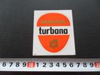 sticker Bananen TURBANA, Verzamelen, Ophalen, Zo goed als nieuw, Bedrijf of Vereniging