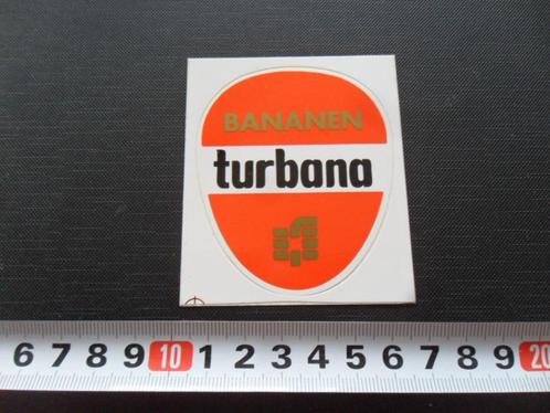 sticker Bananen TURBANA, Verzamelen, Stickers, Zo goed als nieuw, Bedrijf of Vereniging, Ophalen
