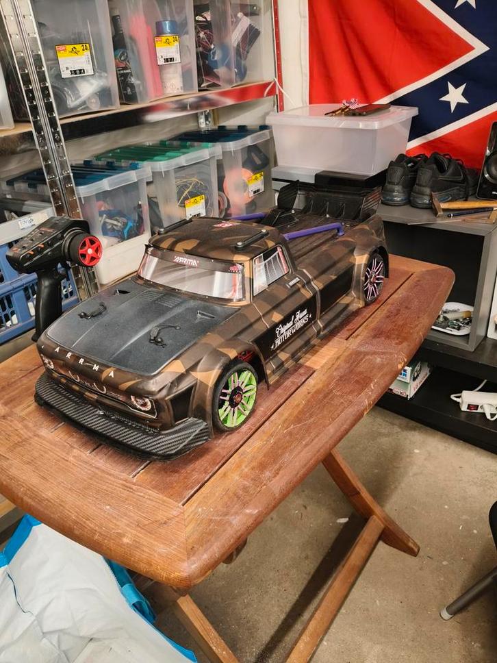 Arrma Infraction 6S RTR 130kmh, Hobby en Vrije tijd, Modelbouw | Radiografisch | Auto's, Gebruikt, Ophalen