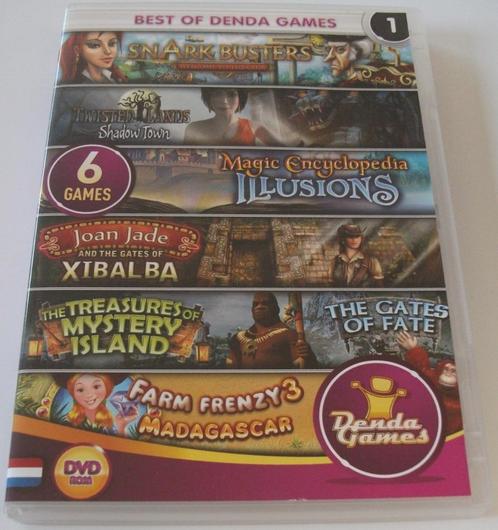 PC Game *** BEST OF DENDA GAMES 1 *** 6-Games Pack, Spelcomputers en Games, Games | Pc, Zo goed als nieuw, Puzzel en Educatief