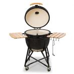 Kamado BONO LIMITED 25″ (black) bbq, Tuin en Terras, Houtskoolbarbecues, Nieuw, Kamado Bono, Ophalen of Verzenden, Met accessoires