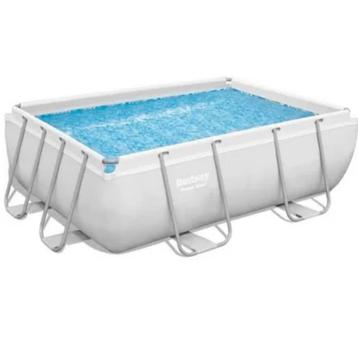 Bestway zwembad met pomp trap en alle accessoires! beschikbaar voor biedingen