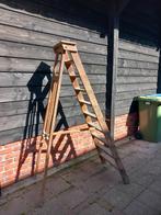 Oude schildersladder, Ophalen, Gebruikt, Ladder, Opvouwbaar of Inschuifbaar