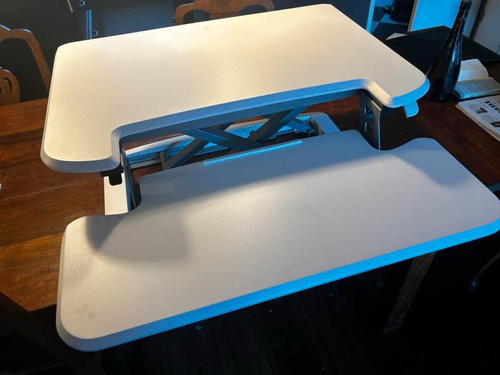 Euroseats Zit-Sta Verhoger - Ergonomisch Werken, Computers en Software, Laptopstandaarden, Gebruikt, In hoogte verstelbaar, Ophalen of Verzenden