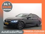 BMW 5 Serie 520D M Sport Shadow Aut- Ambient light, 360 Came, Auto's, BMW, Gebruikt, 750 kg, Lease, Zwart