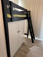 Hoogslaper met kast, Huis en Inrichting, Eenpersoons, Ophalen of Verzenden, Zo goed als nieuw, 90 cm