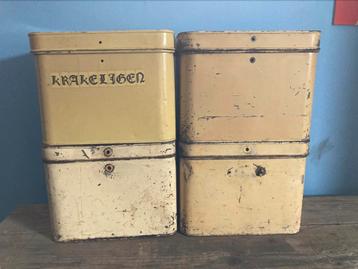 4 mooie bakkersblikken bakkersblik beschikbaar voor biedingen