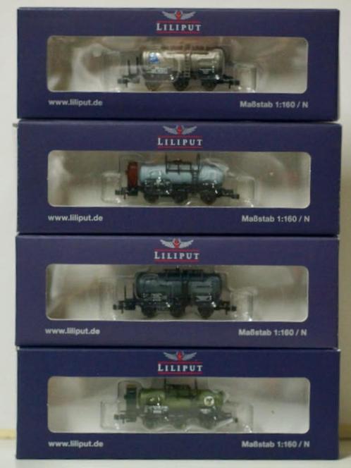 Liliput N-Spur 3-achsiger Kesselwagen., Hobby en Vrije tijd, Modeltreinen | N-Spoor, Nieuw, Wagon, Gelijkstroom, Overige merken