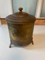 Koperen pot met deksel, Ophalen of Verzenden