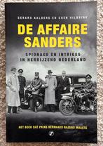 De Affaire Sanders - Spionage en Intriges, Ophalen of Verzenden, 20e eeuw of later, Zo goed als nieuw