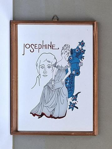vintage spiegel Josephine retro spiegeltje 30x40cm beschikbaar voor biedingen
