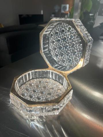 Sieraden doos - kristal - vintage beschikbaar voor biedingen