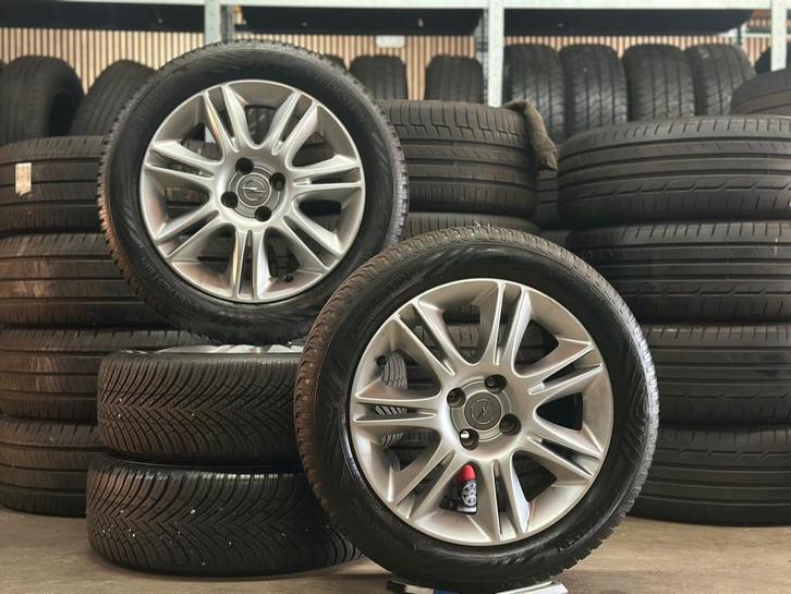 16 inch Opel Corsa D All season Vredestein 6mm €495,-, Auto-onderdelen, Banden en Velgen, Banden en Velgen, All Season, Ophalen