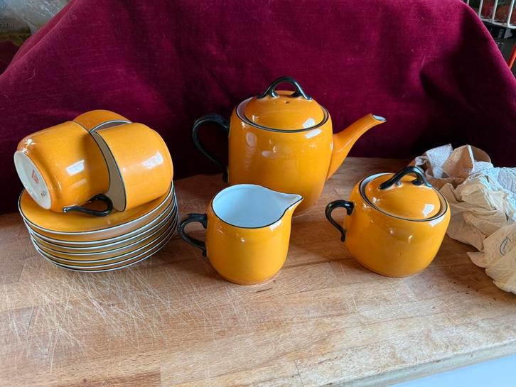 Art deco servies Czechoslowakia RFH, Antiek en Kunst, Antiek | Servies compleet, Ophalen of Verzenden