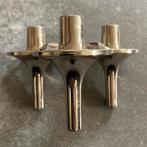 Vintage Frits nagel kandelaar, Ophalen of Verzenden, Zo goed als nieuw, Metaal, Minder dan 25 cm