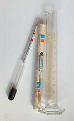 Stevenson hydrometer plus maatglas, Gebruikt, Wijn maken, Ophalen