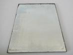 Antieke spiegel geslepen rand verweerd plateau plateau, Ophalen of Verzenden, Rechthoekig, Minder dan 50 cm, Minder dan 100 cm
