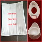 Aankleedkussen, potje, wc bril verkleiner Woezel en Pip, Ophalen, Zo goed als nieuw, Overige typen, Overige merken