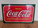 Coca Cola Reclamebord - Verzamelaarsobject, Ophalen, Gebruikt, Reclamebord