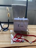 Dior armbandje rood met zilver, Sieraden, Tassen en Uiterlijk, Armbanden, Overige materialen, Nieuw, Ophalen of Verzenden, Met bedels of kralen