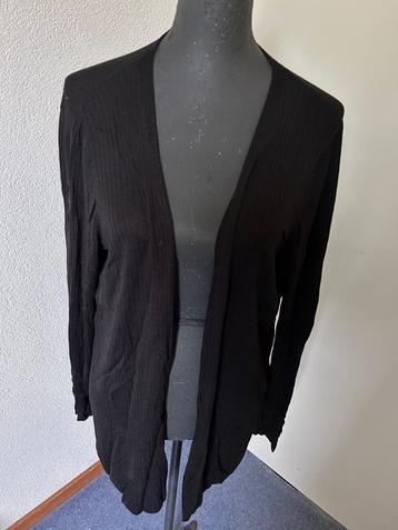 Zwart rib vestje H&M mt L z.g.a.n. beschikbaar voor biedingen