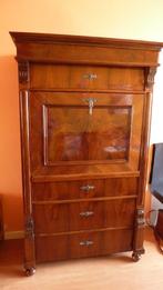 Antieke Duitse grunderzeit klepsecretaire, Antiek en Kunst, Ophalen