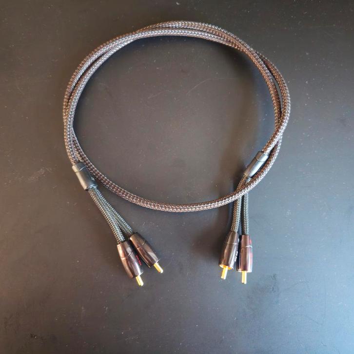 Audioquest Big Sur 1mtr RCA Interlink, Audio, Tv en Foto, Audiokabels en Televisiekabels, Zo goed als nieuw, Interlink-kabel, Minder dan 2 meter