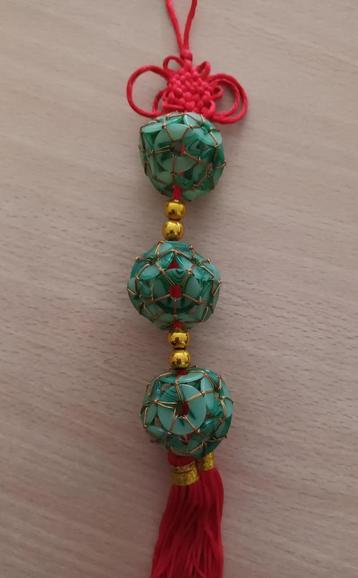 Chinese rode knoop geluksbrenger / gelukshanger beschikbaar voor biedingen