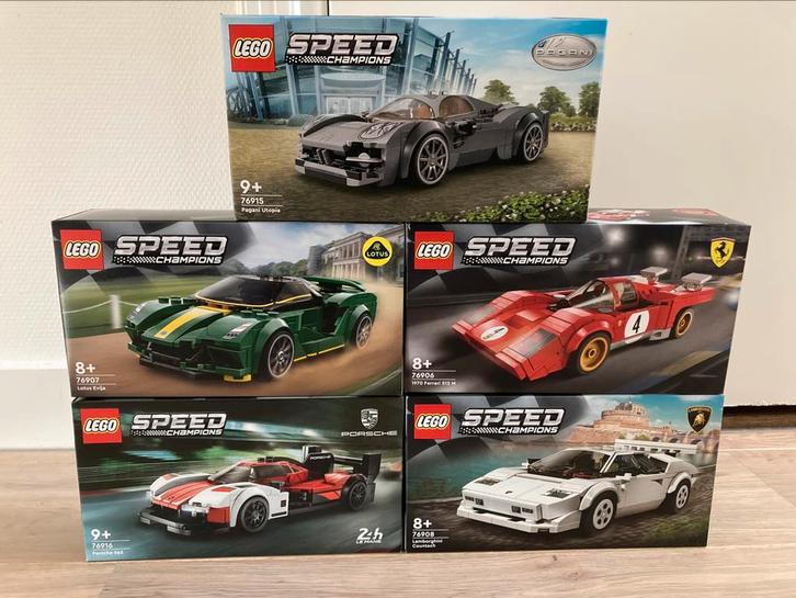 Lego speed champions 76906, 76907, 76908, 76915, 76916 nieuw, Kinderen en Baby's, Speelgoed | Duplo en Lego, Nieuw, Lego, Complete set