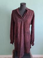 Bruin met zwarte lange jurk, 1 maat, ongedragen, Maat 38/40 (M), Bruin, Nieuw, Ophalen of Verzenden