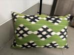 Ikat kussen dubbelzijdig 60x40, Ophalen of Verzenden, Gebruikt, Vierkant