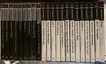 PlayStation 2 Games - 22x vers. titels Jak-Tekken-NfS beschikbaar voor biedingen