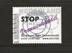 Persoonlijke zegel Stop Vrouwenhandel gest. X594, Na 1940, Verzenden, Gestempeld