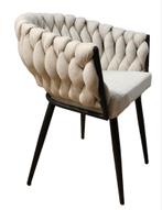 Sale! Wave chair Tuinstoel (outdoor)Beige waterproof! olefin, Ophalen of Verzenden, Zo goed als nieuw, Metaal, Eén