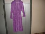maat M warme fleece paarse badjas, Hema, Ophalen, Zo goed als nieuw, Maat 38/40 (M)
