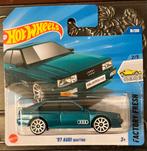 Hot Wheels '87 Audi Quattro Hotwheels groen, Hobby en Vrije tijd, Modelauto's | Overige schalen, Ophalen of Verzenden, Nieuw
