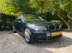BMW 1-Serie 2.0 118I Cabrio 2009 Zwart, Auto's, BMW, 1-Serie, Cabriolet, 4 stoelen, Zwart