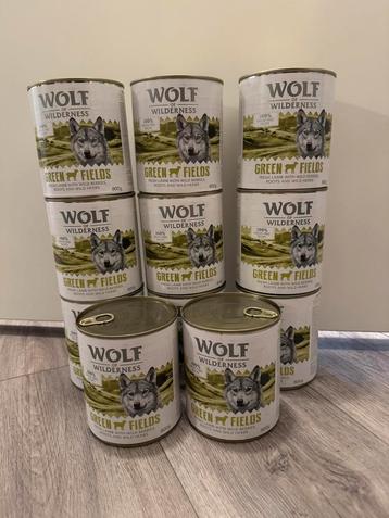 Wolf of wilderness 800 gram blikken (11 stuks) beschikbaar voor biedingen