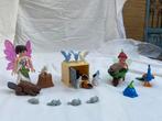 Playmobil dieren verzorgers feeën, kruiwagen en veel dieren, Ophalen of Verzenden, Zo goed als nieuw, Los playmobil