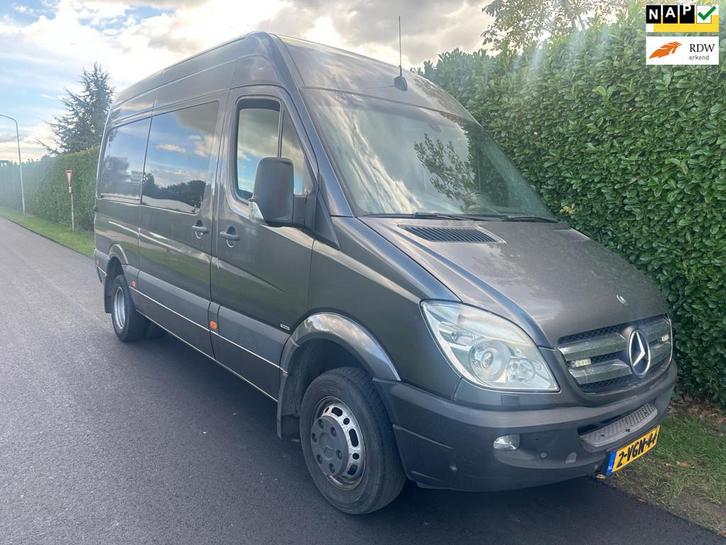 Mercedes-Benz Sprinter 516 2.2CDI Bj'02-2010 Dubb. Cabine AI, Auto's, Bestelauto's, Bedrijf, Te koop, ABS, Centrale vergrendeling